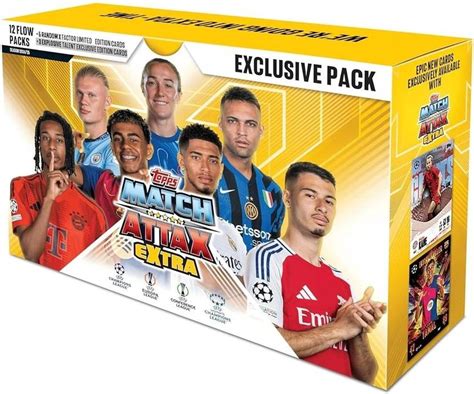 TOPPS ATTAX UCL & WUCL Match Attax Extra 2025 Football Card Game ...