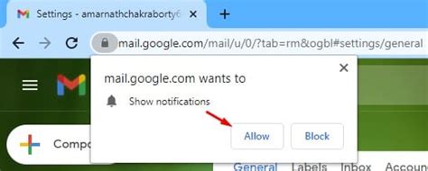 Image result for Gmail Inbox Desktop Notification