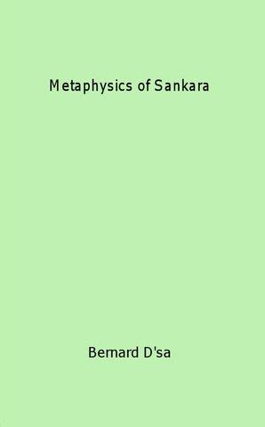 Metaphysics of Sankara – WFP Store