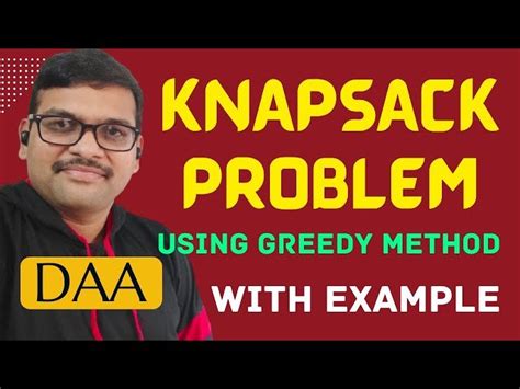 Image result for Knapsack Problem Using Greedy Method