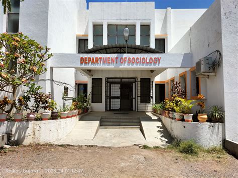 Department of Sociology | Saurashtra University-Rajkot
