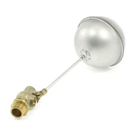Buy IIVVERR 1/2inPT Male Thread Tank Pool Water Level Sensor Float Ball ...