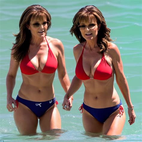 Sarah Palin in bikini