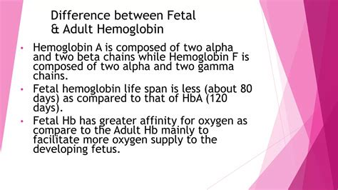Structure Of Hemoglobin and Difference between Fetal and Adult ...