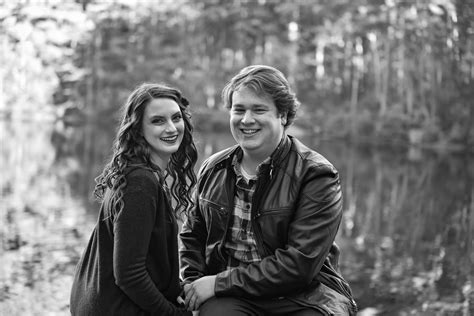 Meg and Anthony engagement photoshoot at Coggshall Park, Fitchburg, MA ...