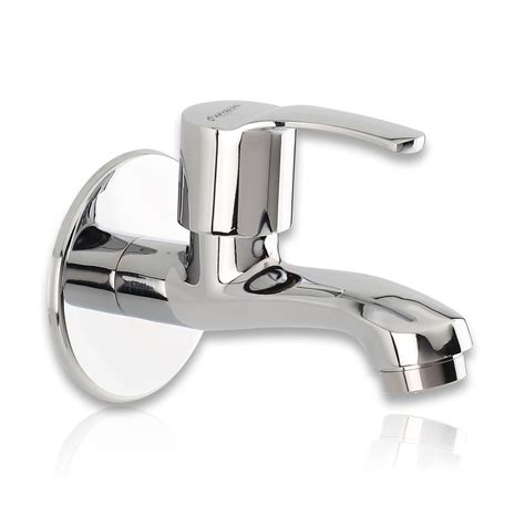 Icon Bib Tap with Round Wall Flange – Durable & Stylish Fixture – Krysstal