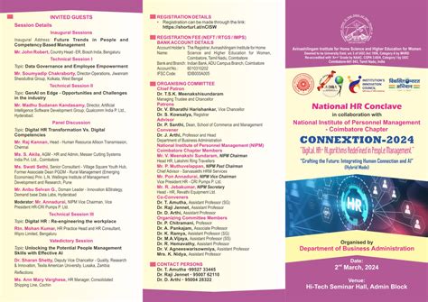 Welcome to NIPM Coimbatore Chapter -> Events -> Events -> HR Conclave ...