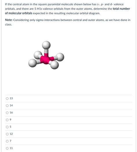 Image result for Square Pyramid Molecule