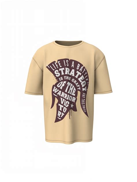 Battle Strategy Oversized T-Shirt, Premium Streetwear Style – Hello ...