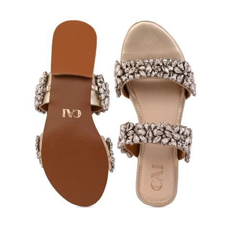 Golden Hour Glam Flats – The CAI Store