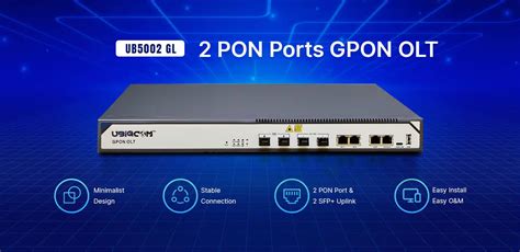 UBIQCOM 2 PON GPON OLT | Call +91 9910771797
