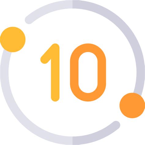 Number 10 - Free business and finance icons