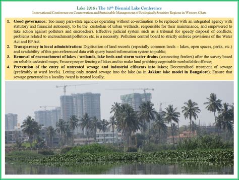 LAKE 2018 : Conference on Conservation and Sustainable Management of ...
