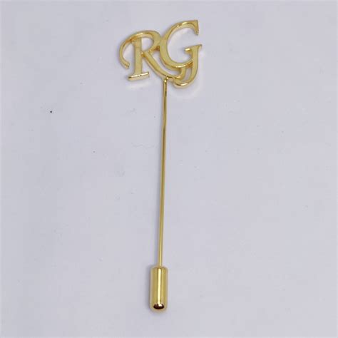 RG Double Initial Lapel Pin – SHOPWITHSTYLE