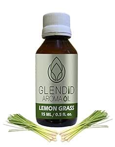 GLENDID Lemon Grass Diffuser Scented Fragrance Aroma oil (15 ML ...