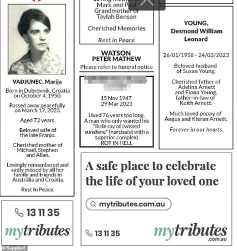 Walkers Funeral Penrith Obituaries at Gemma Oconor blog