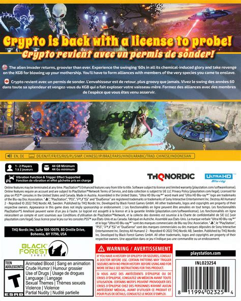 Image result for Destroy All Humans 2 Reprobed PS4