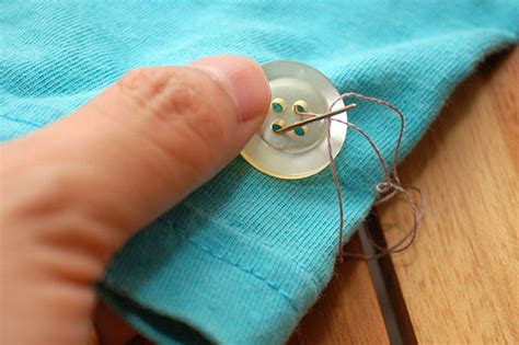 Image result for Sewing a Button Tutorial