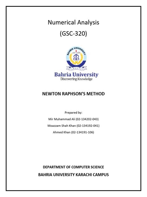 Math Numerical Analysis 的图像结果