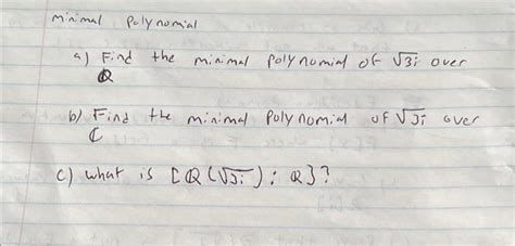 Image result for Examples of Minimal Polynomial of Matrix