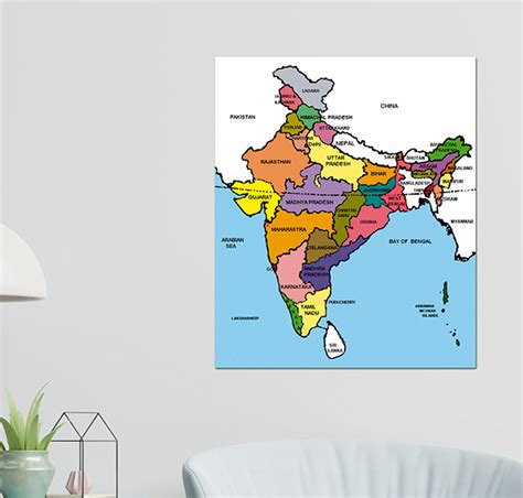 Map Of India | Photojaanic