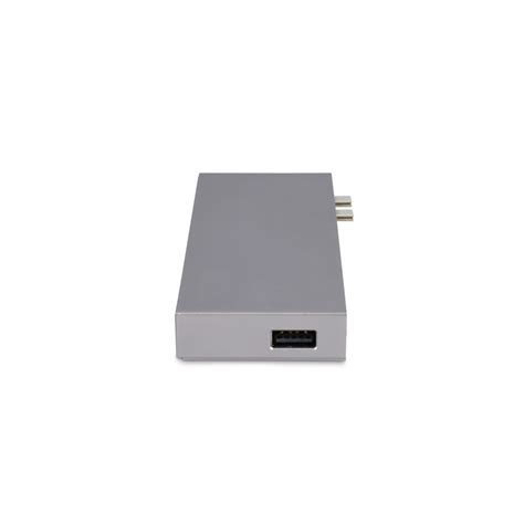 Dock USB-C LMP Travel Dock 9 Porte - Space Gray, 4K HDMI, Mini-DP, VGA, Ethernet, Lettore Schede, USB 3.0