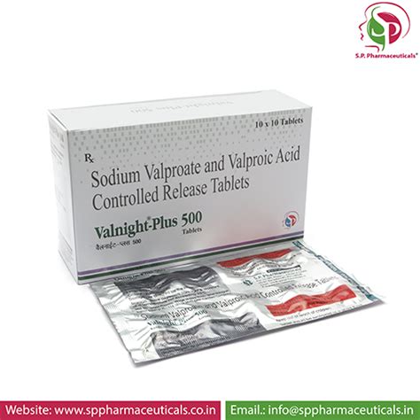 VALNIGHT PLUS -500 Tablets SP Pharmaceuticals