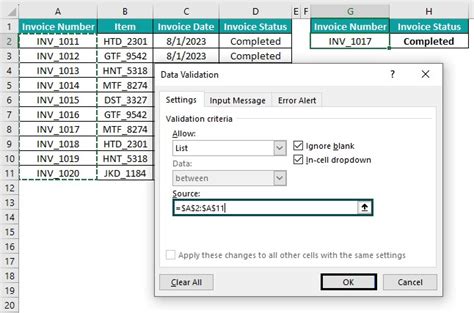 Image result for Excel Table Lookup Row and Column Examples