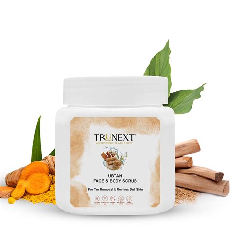 Buy Best Ubtan Face & Body Scrub (200 ml) Online - TRUNEXT®