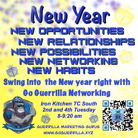 Go Guerrilla Networking (B2B Networking), Cast Iron Kitchen of TC South ...