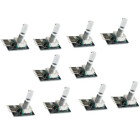 10pcs Rotary Encoder Brick Sensor 20 Pulse Circle Board for Arduino KY ...