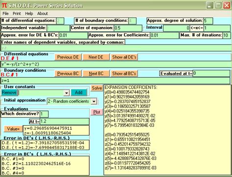 Normalized System Differential Equation 的图像结果