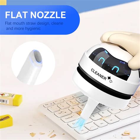 ZORBES® Desk Vacuum Cleaner Machine USB Mini Desk Vacuum Cleaner with ...