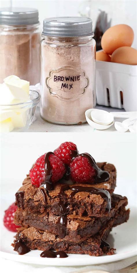 Homemade Brownie Mix {VIDEO} | I Am Baker