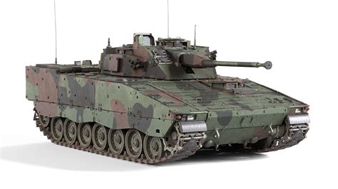 Stridsfordon Combat Vehicle 90 - 3D Model by 3dstudio