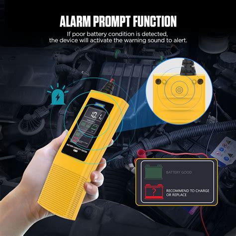 Buy AUTOOL BT70 Voltage Tester,12V Automotive Battery Tester,100 to ...