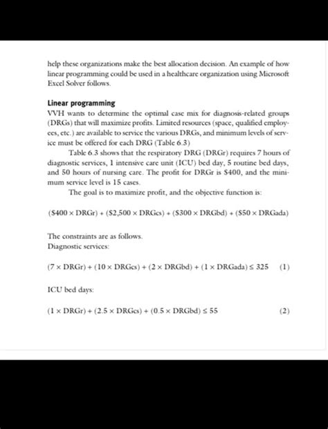 Image result for Case Mix DRG Example