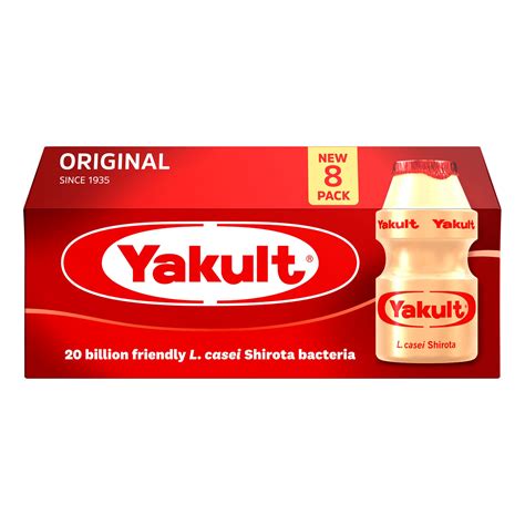 Yakult Original Milk Health Drink 8 x 65 ml Online at Best Price | Lulu UAE