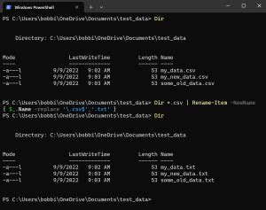 Image result for PowerShell Script Filename Extension