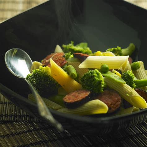 15-Minute Pasta Meal: Penne Pasta with Sausage and Broccoli ...