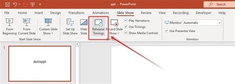 Image result for Set Automatic Slide Timing PowerPoint