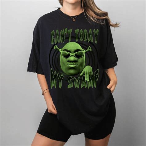 Can't Today My Swamped Shirt, Shrek Tshirt, Disney Fiona Princess ...