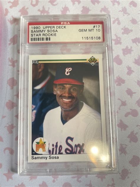 Sammy Sosa 1990 Upper Deck #17 Base Price Guide - Sports Card Investor