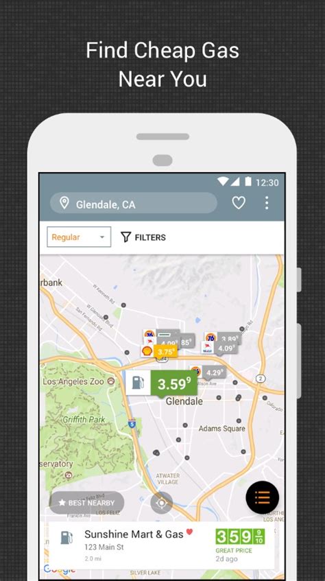 Image result for Gas Price Map App