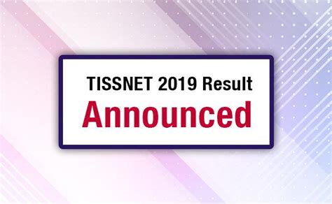 TISSNET 2019 Result is Out: Check Merit List, Download Score Card ...