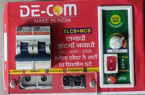 ITELNETS Electronic 63A Single Phase ELCB + MCB + RCCB ELCBMCV0001 MCB ...