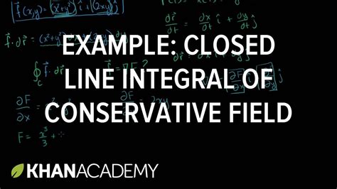 Image result for Line Integral of Conservative Field