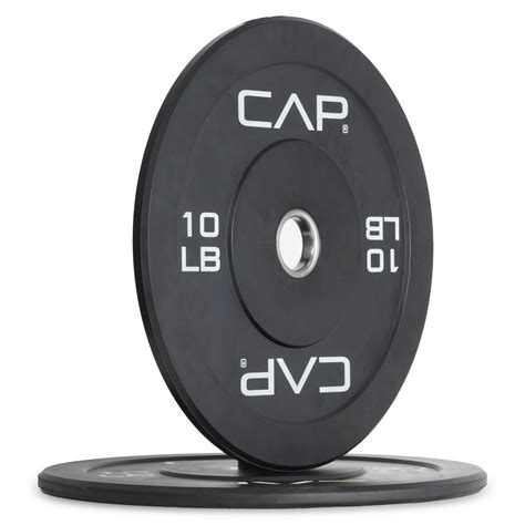 Snapklik.com : CAP Barbell Economy Olympic Bumper Plate Set