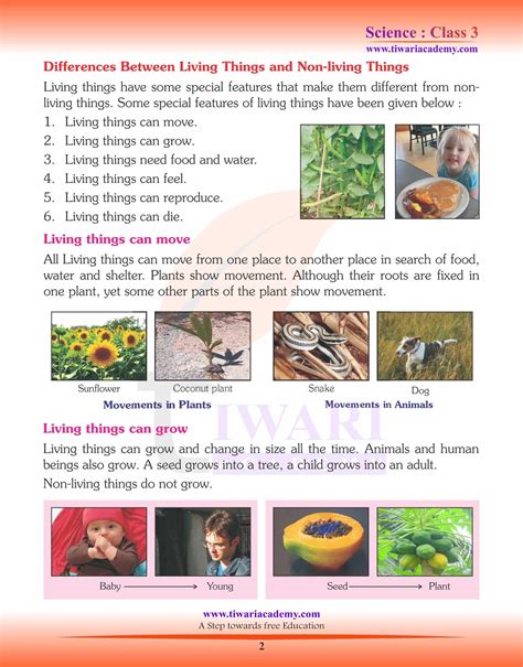 Class 3 Science Topics 的图像结果