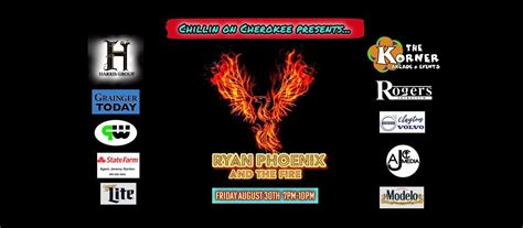 Ryan Phoenix and The Fire Live at Lakeside Marina, 110 Bluff Village ...